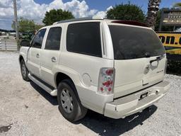 2005 Cadillac Escalade Suv W/t R/k