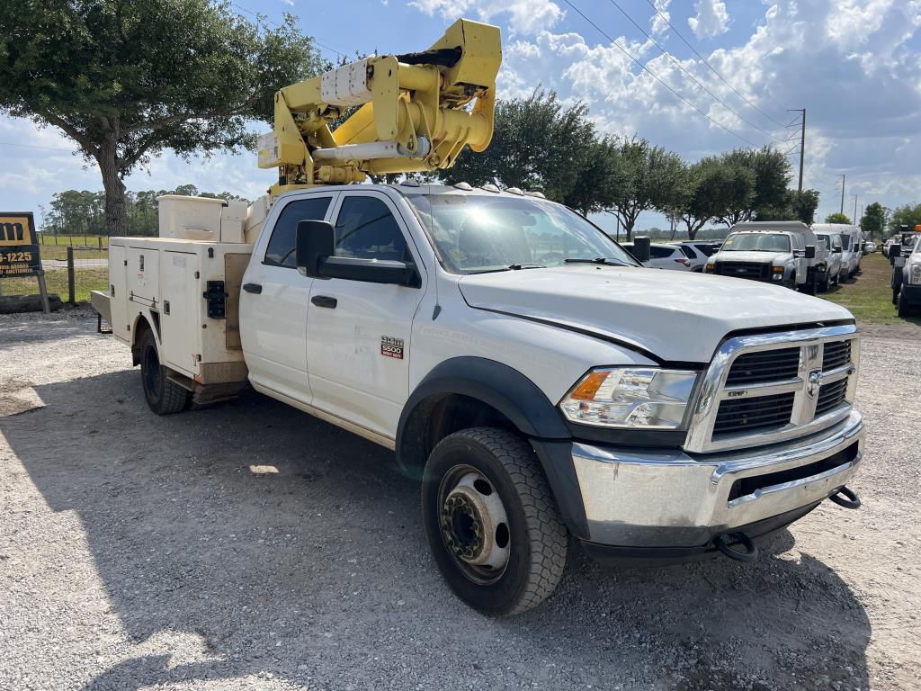 2012 Ram 5500hd Diesel Bucket Truck W/t W/k