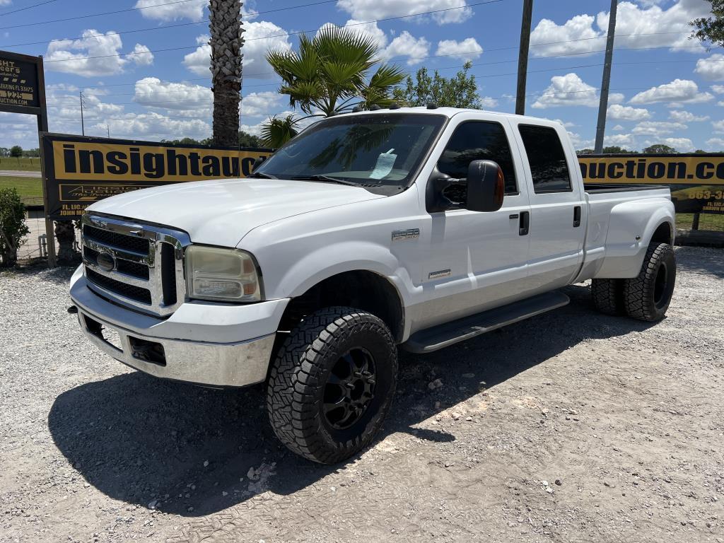 2005 Ford F-350 Lariat Diesel Truck W/t R/k