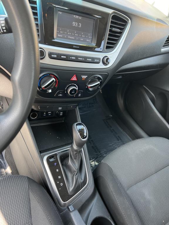 2019 Hyundai Accent Sedan W/t R/k