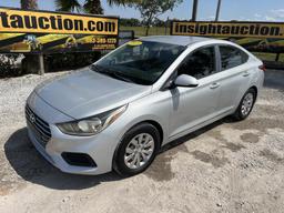 2019 Hyundai Accent Sedan W/t R/k