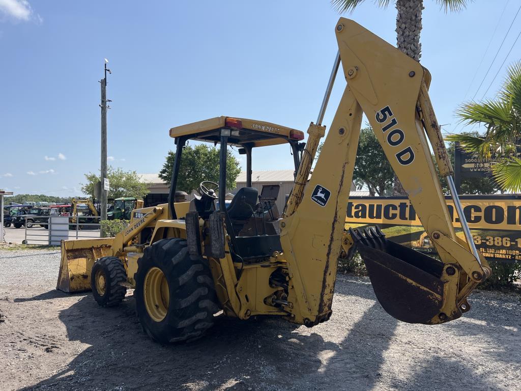 JOHN DEERE 510D LOADER BACKHOE R/K