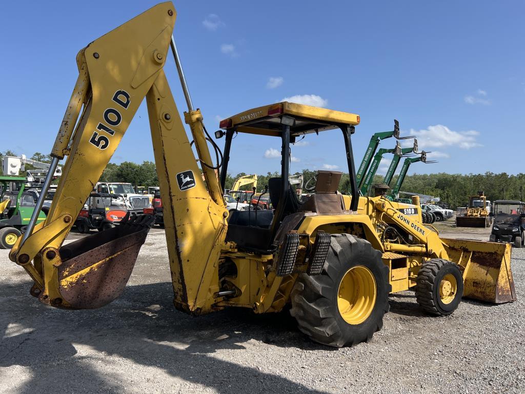 JOHN DEERE 510D LOADER BACKHOE R/K