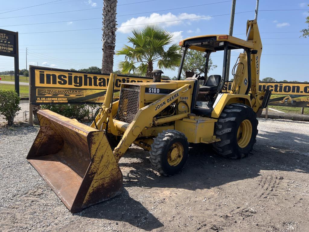 JOHN DEERE 510D LOADER BACKHOE R/K