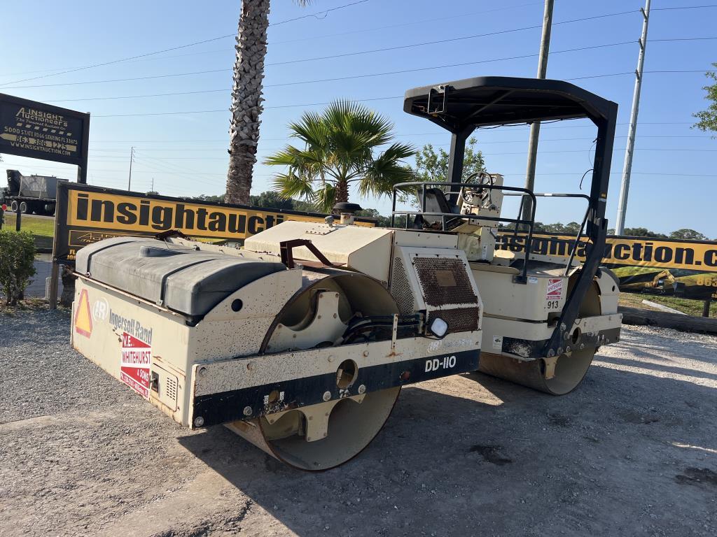 Ingersoll Rand Dd-110 Tandem Drum Roller