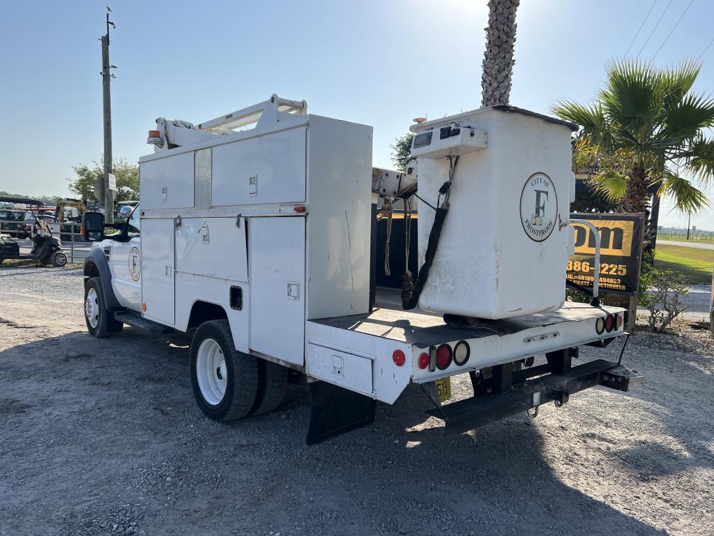 2008 Ford F-550xl Diesel Bucket Truck W/t R/k