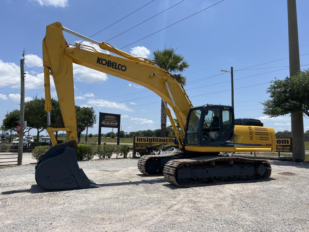 2013 KOBELCO SK350-9 EXCAVATOR R/K