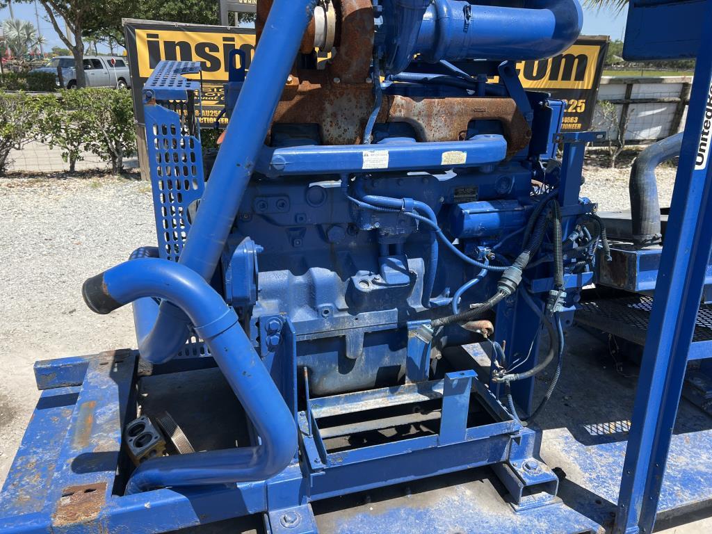 JOHN DEERE 6081 DIESEL POWER UNIT SKID MOUNTED