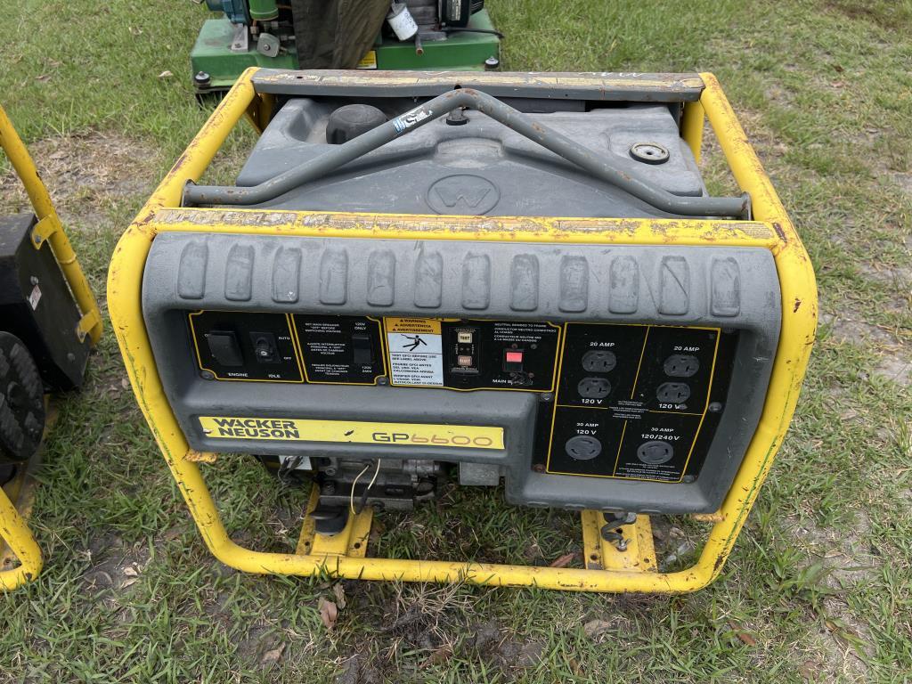 WACKER NEUSON GP6600 GAS GENERATOR