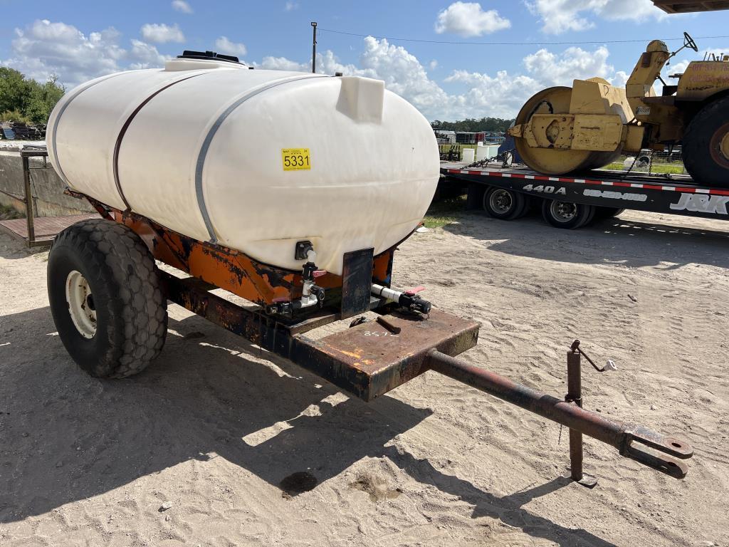 750 GALLON NURSE TANK TRAILER MOUNTED