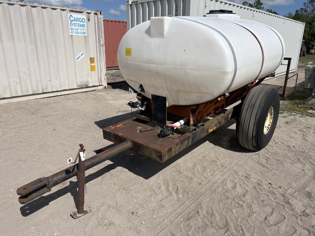 750 GALLON NURSE TANK TRAILER MOUNTED