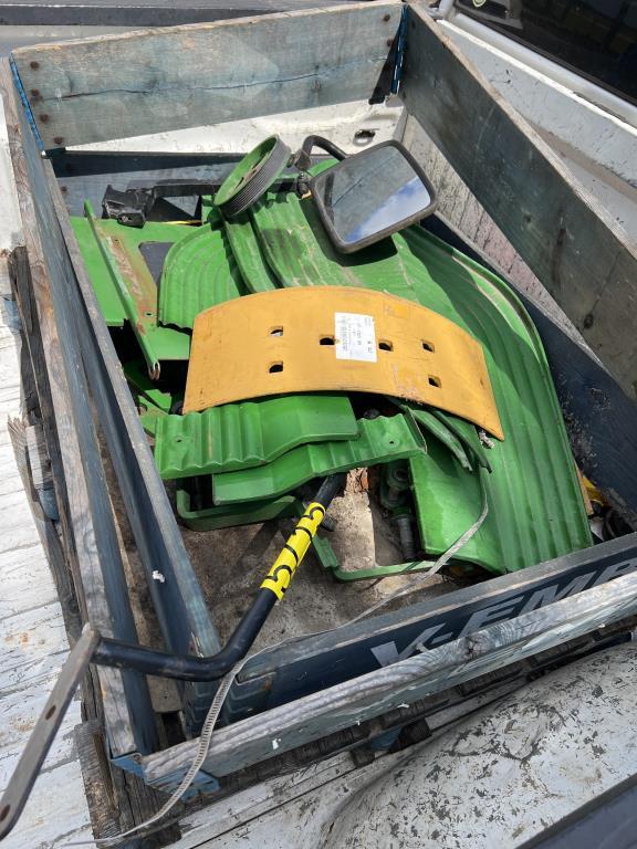 PALLET OF JOHN DEERE TRACTOR PARTS