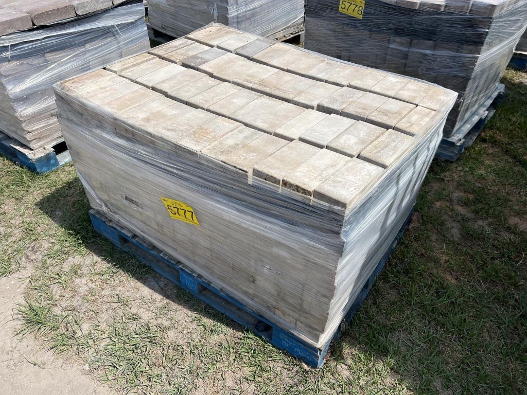 PALLET OF BRICK PAVERS