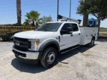 2019 FORD F-550XL DIESEL SERVICE TRUCK W/T R/K