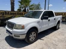 2004 FORD F-150 LARIAT PICKUP TRUCK W/T W/K