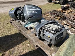 (2) YAMAHA 115HP OUTBOARD MOTORS