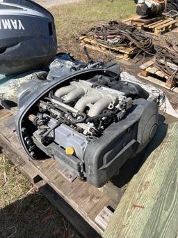 (2) YAMAHA 115HP OUTBOARD MOTORS