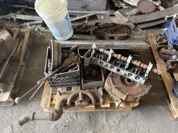 PALLET OF FORD MODEL A PARTS