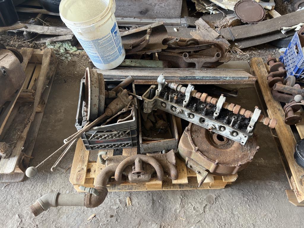 PALLET OF FORD MODEL A PARTS