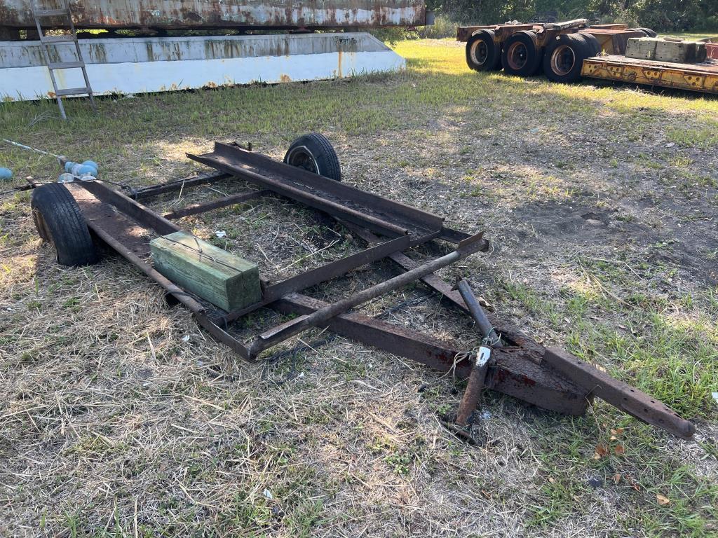 SINGLE CAR HAULER TRAILER