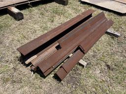 LOT OF STEEL ANGLE & I-BEAM