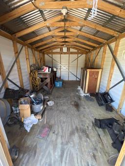 LARK 15x10FT SHED W/CONTENTS