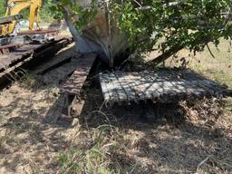 (2) LONG STEEL I-BEAMS & SCRAP