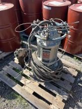 TOYO 10HP MOTOR SAND PUMP