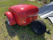 5x4FT BUMPER PULL CARGO TRAILER