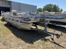 1992 RIVIERA CRUISER 22FT PONTOON BOAT