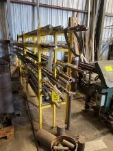 STEEL RACK WITH ROUND STOCK
