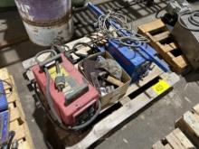 PALLET OF POWCON WELDER & THERMION SPRAYER