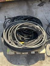 PALLET OF HYDRAULIC & MISC HOSES