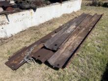 LOT OF STEEL SHEET PILE