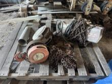 PALLET OF 2 TON CHAIN HOISTS
