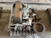 PALLET OF FORD MODEL A ENGINE PARTS