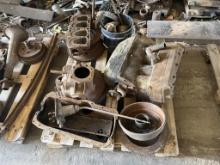 PALLET OF FORD MODEL A PARTS
