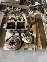 PALLET OF FORD MODEL A PARTS