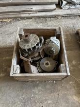 BOX OF FORD MODEL A PARTS