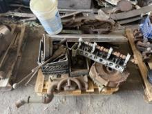 PALLET OF FORD MODEL A PARTS