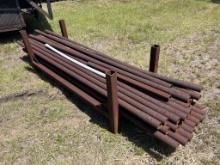 LOT OF HORIZONTAL DIRECTIONAL BORING RODS