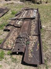 LOT OF STEEL SHEET PILE