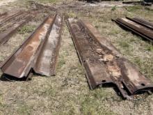 (2) LOT OF STEEL SHEET PILE