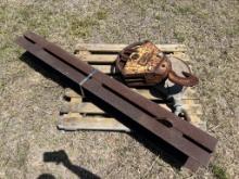 CRANE HOOK & SCRAP METAL