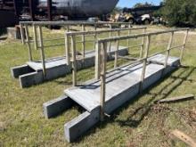 (2) 15FT COMPOSITE PORTABLE DOCKS