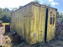 20FT STORAGE CONTAINER W/CONTENTS