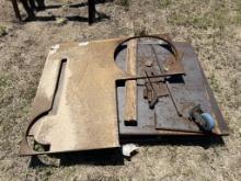 PALLET OF STEEL PLATE