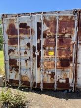 40FT STORAGE CONTAINER W/CONTENTS