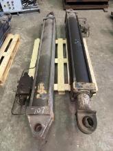 (2) LARGE HYDRAULIC CYLINDERS