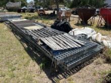 (3) SECTIONS OF STEEL DRAWBRIDGE